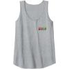 imageWicked for Good Glinda Bubble Poster Front ampamp Back Tank TopHeather Grey