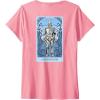 imageWomens Wicked For Good A Man Made of Tin Front ampamp Back VNeck TShirtPink