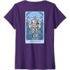 imageWomens Wicked For Good A Man Made of Tin Front ampamp Back VNeck TShirtPurple