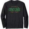 imageWicked City Made Of Emerald Front And Back Long Sleeve TShirtBlack