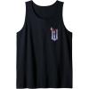 imageWicked For Good Glinda Elegant Logo Front And Back Tank TopBlack