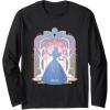imageWicked For Good Glinda Silhouette in Blue Long Sleeve TShirtBlack