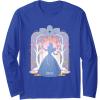 imageWicked For Good Glinda Silhouette in Blue Long Sleeve TShirtRoyal Blue
