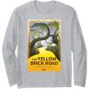 imageWicked For Good The Yellow Brick Road Journey Long Sleeve TShirtHeather Grey