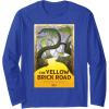 imageWicked For Good The Yellow Brick Road Journey Long Sleeve TShirtRoyal Blue