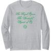 imageWicked His Royal Ozness The Wizard Front And Back Long Sleeve TShirtHeather Grey