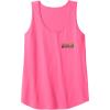 imageWicked for Good Glinda Bubble Poster Front ampamp Back Tank TopNeon Pink