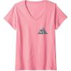 imageWomens Wicked For Good A Man Made of Tin Front ampamp Back VNeck TShirtPink