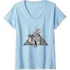 imageWomens Wicked For Good Tin Mans Steel Resolve VNeck TShirtBaby Blue