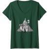 imageWomens Wicked For Good Tin Mans Steel Resolve VNeck TShirtDark Green