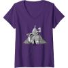 imageWomens Wicked For Good Tin Mans Steel Resolve VNeck TShirtPurple