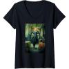 imageWomens Wicked Shenshen Poster VNeck TShirtBlack