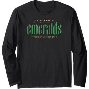 imageWicked City Made Of Emerald Front And Back Long Sleeve TShirtBlack