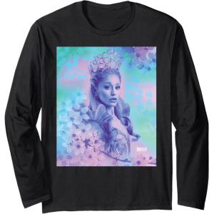 imageWicked For Good Glinda Close Up Florals Long Sleeve TShirtBlack