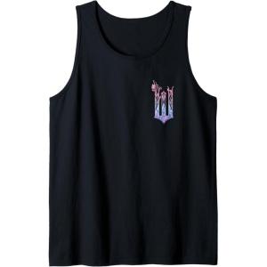 imageWicked For Good Glinda Elegant Logo Front And Back Tank TopBlack