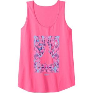 imageWicked For Good Glinda Floral Grace Tank TopNeon Pink