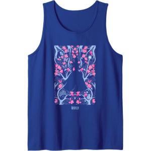 imageWicked For Good Glinda Floral Grace Tank TopRoyal Blue