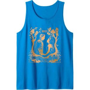 imageWicked For Good Glinda ampamp Fiyero To Wed Tank TopSapphire Blue