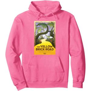 imageWicked For Good The Yellow Brick Road Journey Pullover HoodieBright Pink