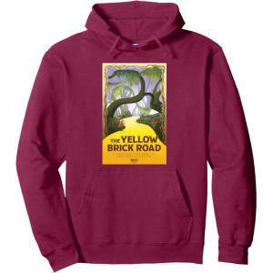 imageWicked For Good The Yellow Brick Road Journey Pullover HoodieBurgundy