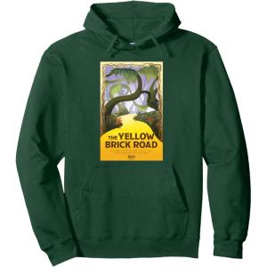 imageWicked For Good The Yellow Brick Road Journey Pullover HoodieDark Green