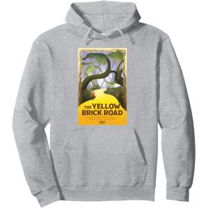 imageWicked For Good The Yellow Brick Road Journey Pullover HoodieHeather Grey