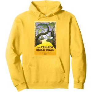 imageWicked For Good The Yellow Brick Road Journey Pullover HoodieLemon Yellow