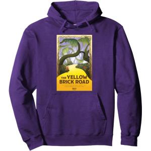 imageWicked For Good The Yellow Brick Road Journey Pullover HoodiePurple