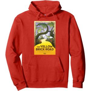 imageWicked For Good The Yellow Brick Road Journey Pullover HoodieRed