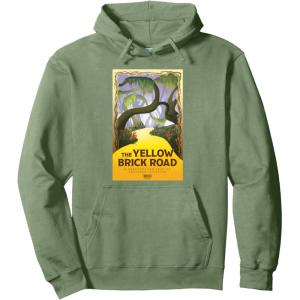 imageWicked For Good The Yellow Brick Road Journey Pullover HoodieSage Green