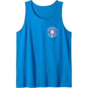 imageWicked For Good We Believe in Glinda Front ampamp Black Tank TopSapphire Blue