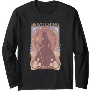 imageWicked Glinda Bewitching Silhouette Long Sleeve TShirtBlack