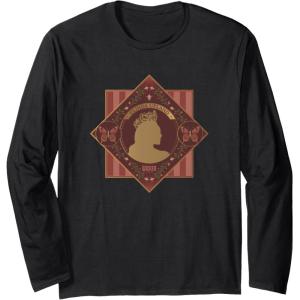 imageWicked Glinda Enchanted Floral Silhouette Long Sleeve TShirtBlack