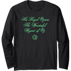 imageWicked His Royal Ozness The Wizard Front And Back Long Sleeve TShirtBlack