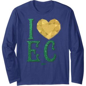 imageWicked I Heart Emerald City Long Sleeve TShirtNavy Blue