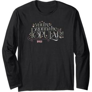 imageWicked Youre Gonna Be Popular Long Sleeve TShirtBlack