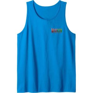 imageWicked for Good Glinda Bubble Poster Front ampamp Back Tank TopSapphire Blue