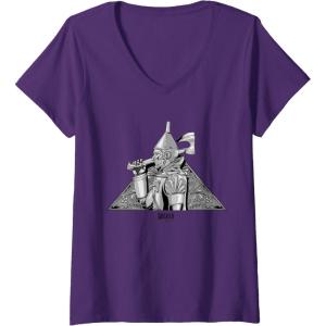 imageWomens Wicked For Good Tin Mans Steel Resolve VNeck TShirtPurple