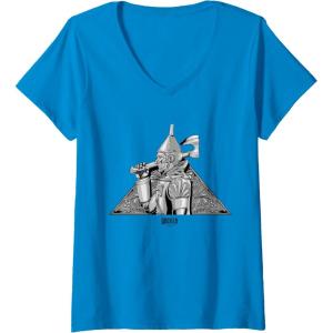 imageWomens Wicked For Good Tin Mans Steel Resolve VNeck TShirtSapphire Blue