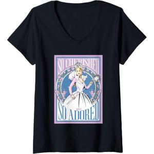imageWomens Wicked For Good so Cherished so Adored VNeck TShirtBlack