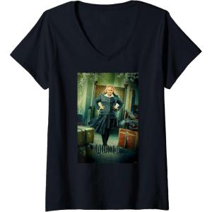imageWomens Wicked Shenshen Poster VNeck TShirtBlack