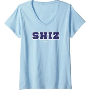 imageWomens Wicked Shiz University Basic VNeck TShirtBaby Blue
