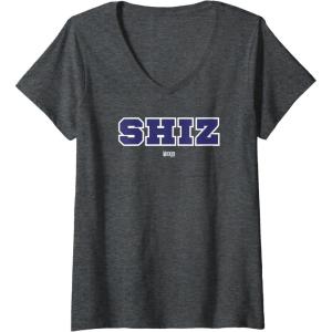 imageWomens Wicked Shiz University Basic VNeck TShirtDark Heather Grey
