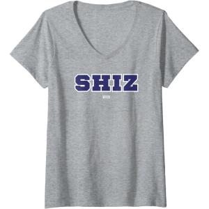 imageWomens Wicked Shiz University Basic VNeck TShirtHeather Grey