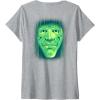 imageWomens Wicked His Royal Ozness The Wizard Front And Back VNeck TShirtHeather Grey