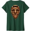 imageWomens Wicked The Wizard Theres No Place Like Oz FampampB VNeck TShirtDark Green