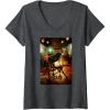 imageWomens Wicked Dr Dillamond Shiz Poster VNeck TShirtDark Heather Grey
