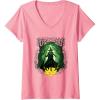 imageWomens Wicked For Good Elphaba Walk Through Oz VNeck TShirtPink