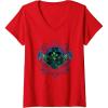 imageWomens Wicked For Good Elphaba Youre Free Fly VNeck TShirtRed