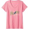 imageWomens Wicked For Good Fly Fly VNeck TShirtPink